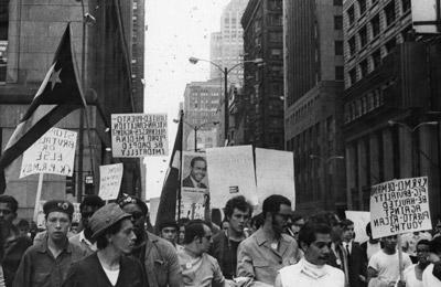 Young Lords in Lincoln Park Banner